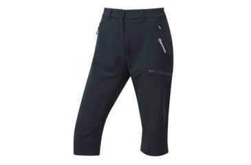 Image of Montane Fem Dyno Stretch Capri Pants, Black, UK8/US6/EUR34, FDCPABLAA3