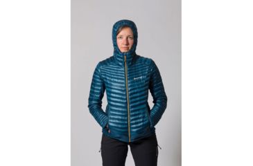 Image of Montane Fem Phoenix Flight Jacket, Narwhal Blue, UK 8/US XS/EUR 34, FPHFJNARA6