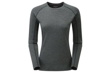Image of Montane Fem Primino 220 L/S T-Shirt, Black, UK8/US6/EUR34 FP2LSBLAA4