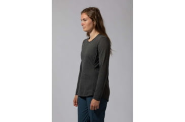 Image of Montane Mono Long Sleeve T-Shirt - Womens, Charcoal, Extra Small, FMNLSCHAA09