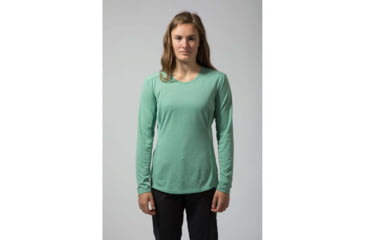 Image of Montane Mono Long Sleeve T-Shirt - Womens, Matcha Green, Extra Large, FMNLSMATX09