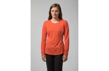 Image of Montane Mono Long Sleeve T-Shirt - Womens, Paprika, Extra Small, FMNLSPAPA09