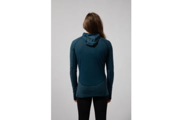Image of Montane Primino Hybrid Hoodie - Womens, Narwhal Blue, Extra Small, FPHHONARA08