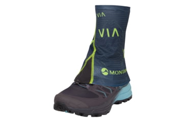 Image of Montane Via Sock-It Gaiter, Narwhal Blue, Small/Medium, ASIGANARB12