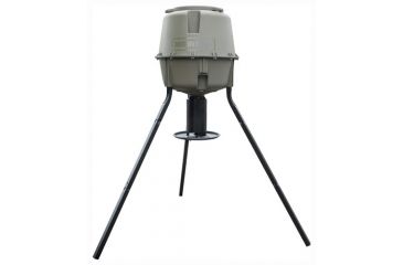 Image of Moultrie Feeders Moultrie Tripod Feeder Dinner Plate Gravity 30 Gallon 5.5'