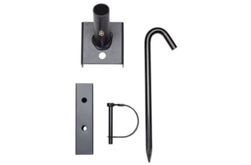Image of Moultrie Metal Feeder Feet - Gen 2, Black, MFA-15008