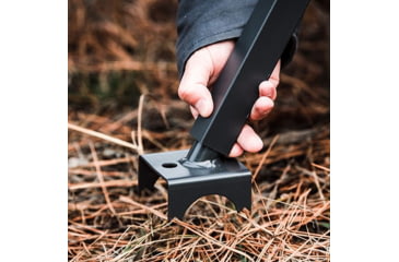 Image of Moultrie Metal Feeder Feet - Gen 2, Black, MFA-15008