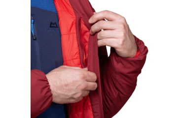 Image of Mountain Equipment Andola Hooded Jacket - Mens, Merlot, Small, Me-01979 MerlotS