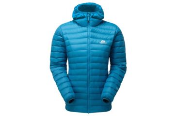 Image of Mountain Equipment Arete Hooded Jacket - Women's, Lagoon Blue, Small ME-002744-01214-S