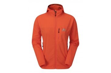 Image of Mountain Equipment Echo  Hooded Jacket - Womens, Kumquat, 12 ME-002353 Kumquat 12 NA