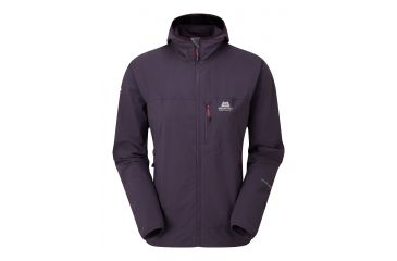 Image of Mountain Equipment Echo  Hooded Jacket - Womens, NIghtshade, 12 ME-002353 NIghtshade 12 NA
