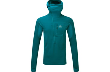Image of Mountain Equipment Eclipse Hooded Zip T, Legion Blue/Tasman, XXLarge, ME-002285-Me-01428-XXL