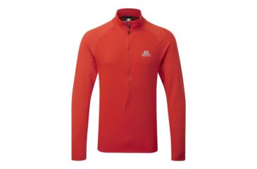 Image of Mountain Equipment Eclipse Zip-T - Mens, Cardinal Orange, Large, ME-002286-Me-01252 COr-L