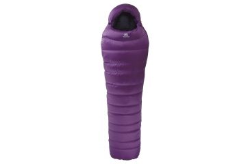Image of Mountain Equipment ME-003526-ME-01131-LZ: Glacier 450 Sleeping Bag, Left Zip - Womens, Foxglove, Long