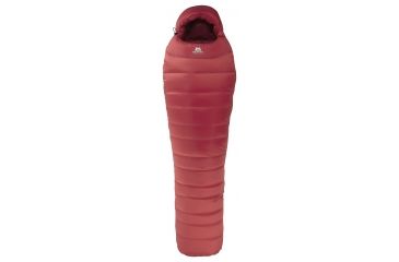 Image of Mountain Equipment ME-003519-ME-01040-LZ: Glacier 700 Sleeping Bag, Left Zip - Mens, Imperial Red, Regular