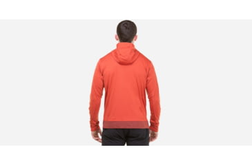 Image of Mountain Equipment Oracool Hooded Jacket - Mens, Red Rock/Fired Brick, Small, 01799Red/FirBrickS