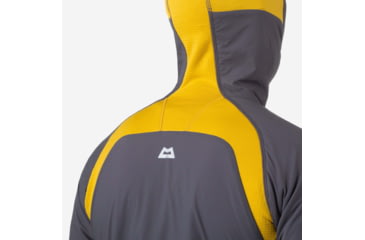 Image of Mountain Equipment Switch Pro Hooded Jacket - Mens, Anvil Grey/Acid, Medium, ME-005131-ME-01565-M