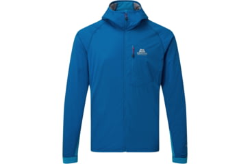 Image of Mountain Equipment Switch Pro Hooded Jacket - Mens, Lapis Blue/Finch Blue, Medium, ME-005131-ME-01535-M
