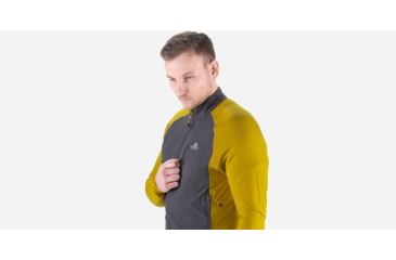 Image of Mountain Equipment Trembler Jacket - Mens, Anvil Grey/Acid, M, ME-004654-Me-01565-M