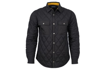 Image of Mountain Khakis Belton Quilted Shirtjac Classic Fit - Mens, Black, XXL, O86001BLACKXXL
