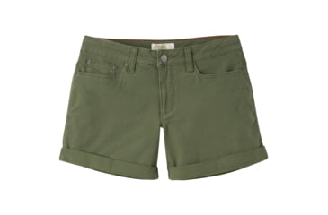 Image of Mountain Khakis Camber 106 Short - Women's-Olive Drab-5 in-4