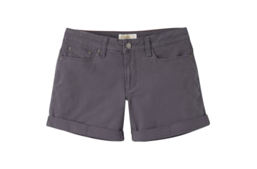 Image of Mountain Khakis Camber 106 Short - Women's-Slate-5 in-6