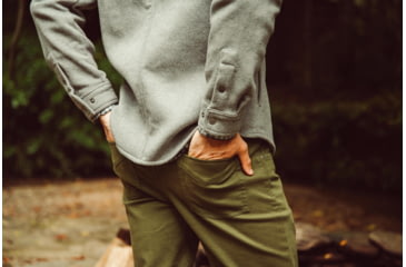 Image of Mountain Khakis Dover Wool Shirtjac Classic Fit - Mens, Forest Moss, XXL, K73301FOREST MOSSXXL