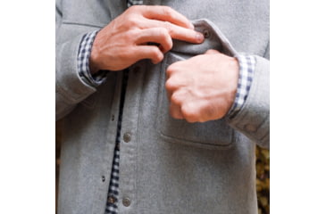 Image of Mountain Khakis Dover Wool Shirtjac Classic Fit - Mens, Forest Moss, XXL, K73301FOREST MOSSXXL