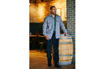 Image of Mountain Khakis Dover Wool Shirtjac Classic Fit - Mens, Forest Moss, XXL, K73301FOREST MOSSXXL