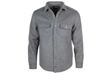 Image of Mountain Khakis Dover Wool Shirtjac Classic Fit - Mens, Heather Grey, L, K73023HEATHER GREYL