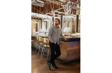Image of Mountain Khakis Downtown Flannel Shirt Classic Fit - Mens, Sage, XL, N52C26SAGEXL
