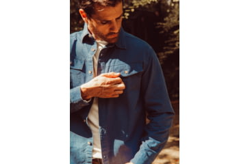 Image of Mountain Khakis Hamilton Chamois Shirt Relaxed Fit - Mens, Canyon, M, K99257CANYONM