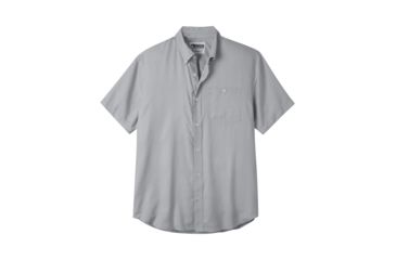 Image of Mountain Khakis Passport EC Short Sleeve Shirt - Mens, Smoke, Medium 2005476100