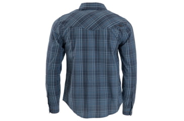 Image of Mountain Khakis Rodeo Long Sleeve Woven Shirt Classic Fit - Mens, Blue Ridge, XL, O77405BLUE RIDGEXL