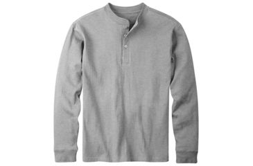 Image of Mountain Khakis Trapper Henley Shirt - Mens, Heather Grey, Medium, 2702446100