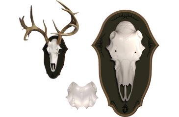 Image of Mountain Mike's Black Forest Deer Plaque Kit