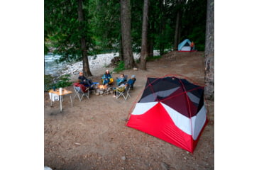 Image of MSR Habiscape 6 Tent, Glacial Blue, 6, 11596
