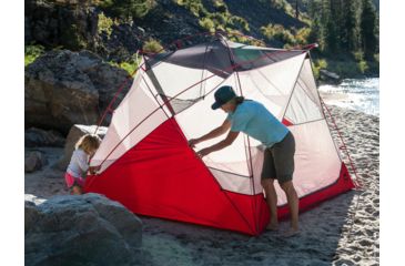 Image of MSR Habitude 6 Tent, Blue, 13129
