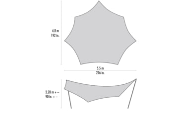 Image of MSR Rendezvous 200 Wing U24 Tarp