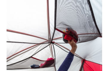 Image of MSR Zoic 4 Tent, Red, 13126