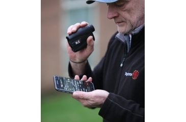 Image of MTC Optics Rapier Laser Rangefinder  w/ Bluetooth, Black RLR1000BT6X