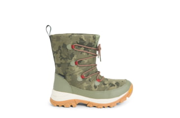 Image of Muck Boots Arctic Ice Nomadic Sport Arctic Grip A.T Lace Boot - Womens, Olive/Camo, 5, NWVA-300-CAM-050