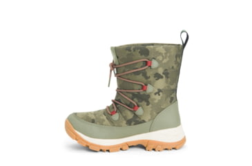 Image of Muck Boots Arctic Ice Nomadic Sport Arctic Grip A.T Lace Boot - Womens, Olive/Camo, 5, NWVA-300-CAM-050