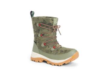 Image of Muck Boots Arctic Ice Nomadic Sport Arctic Grip A.T Lace Boot - Women's, Olive/Camo, 5, NWVA-300-CAM-050