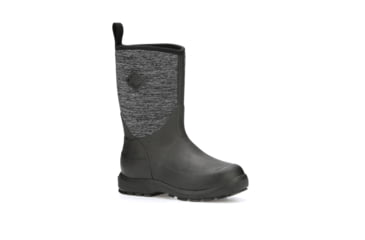 Image of Muck Boots Element Boot - Kid's, Black/Heathered Jersey, 7, KEL-1JER-BLK-070