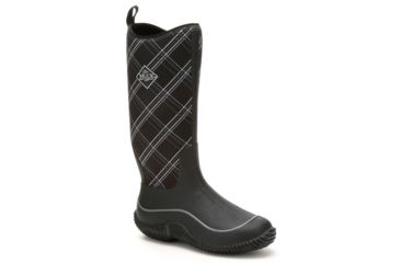 Image of Muck Boots Hale Rubber Boot - Women's-Gray Plaid-Medium-10