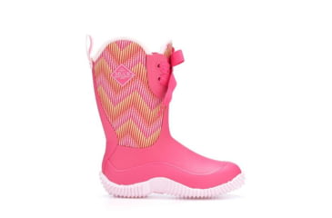 Image of Muck Boots Halo Prints Boot - Kids, Pink Chevron, 6, KHL-4WAV-PNK-060