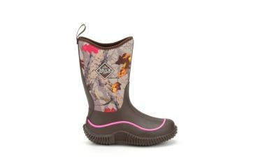 Image of Muck Boots Kids Hale Kid'S Outdoor Sport Boot, Chocolate Brown /
Hot Leaf Camo, 13 KBHHTLF-013