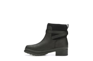 Image of Muck Boots Liberty Waterproof Ankle Leather Boots - Womens, Black, 5 LWK-000-BLK-050