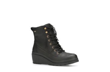 Image of Muck Boots Liberty Waterproof Wedge Boots - Womens, Black, 5.5 LWW-000-BLK-055